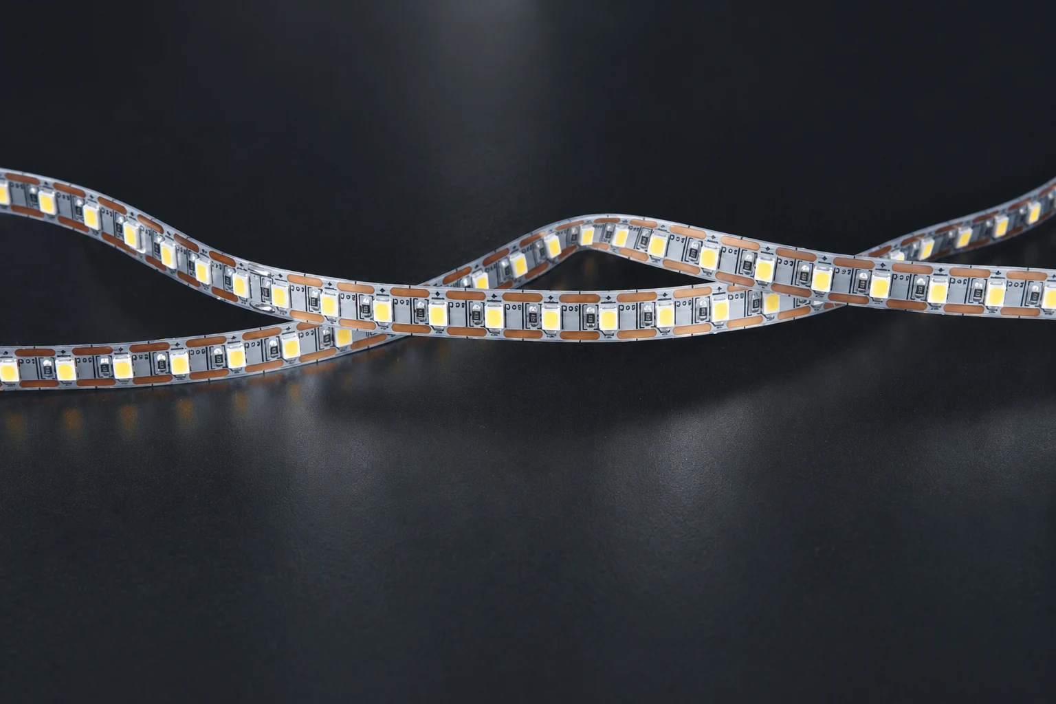 Detail of 24V 8mm Single-LED Cut strip