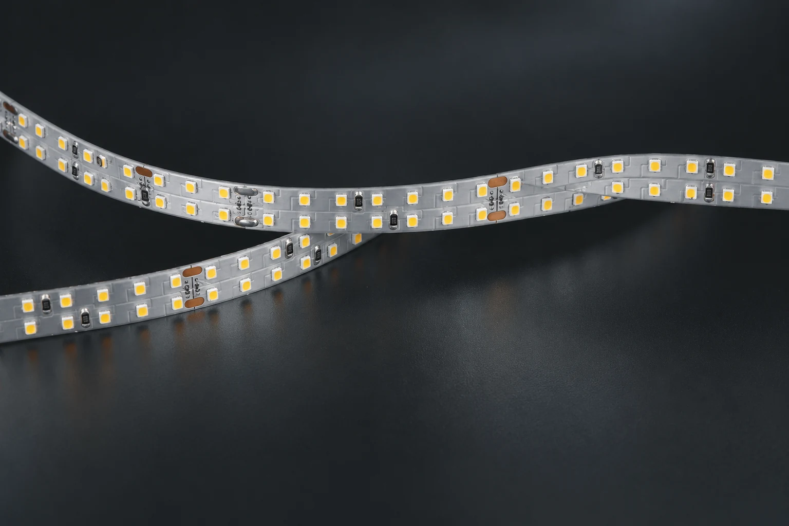 Detail of 24V 10mm LED strip