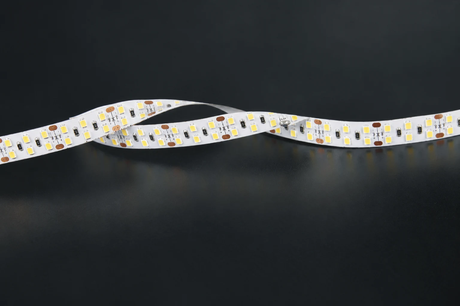 Detail of 24V 12mm LED strip