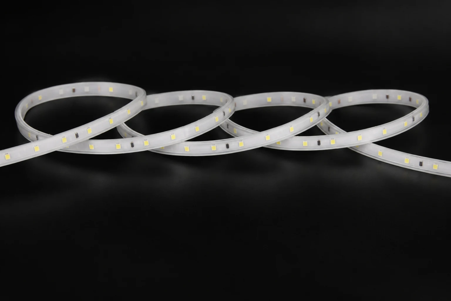 Detail of 220V 6.3mm LED strip