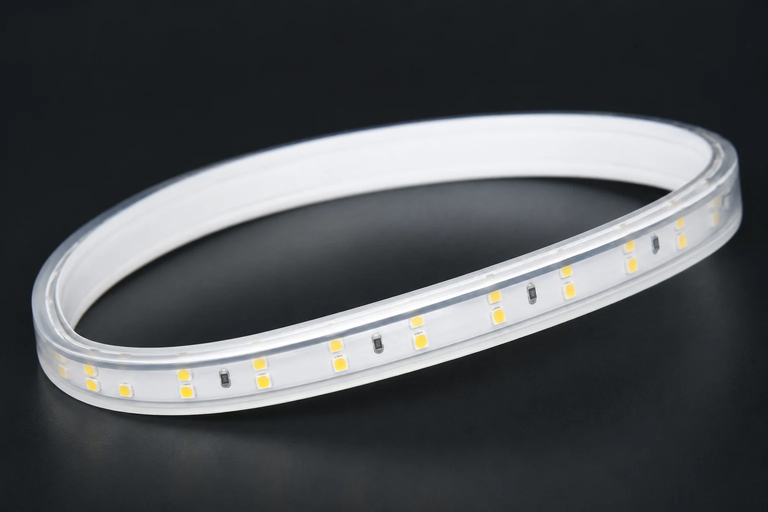 Detail of 220V 11mm LED strip