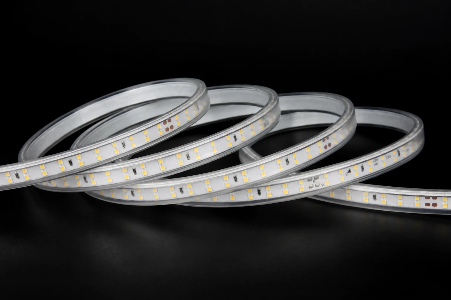 220V 11mm LED strip arranged in loops
