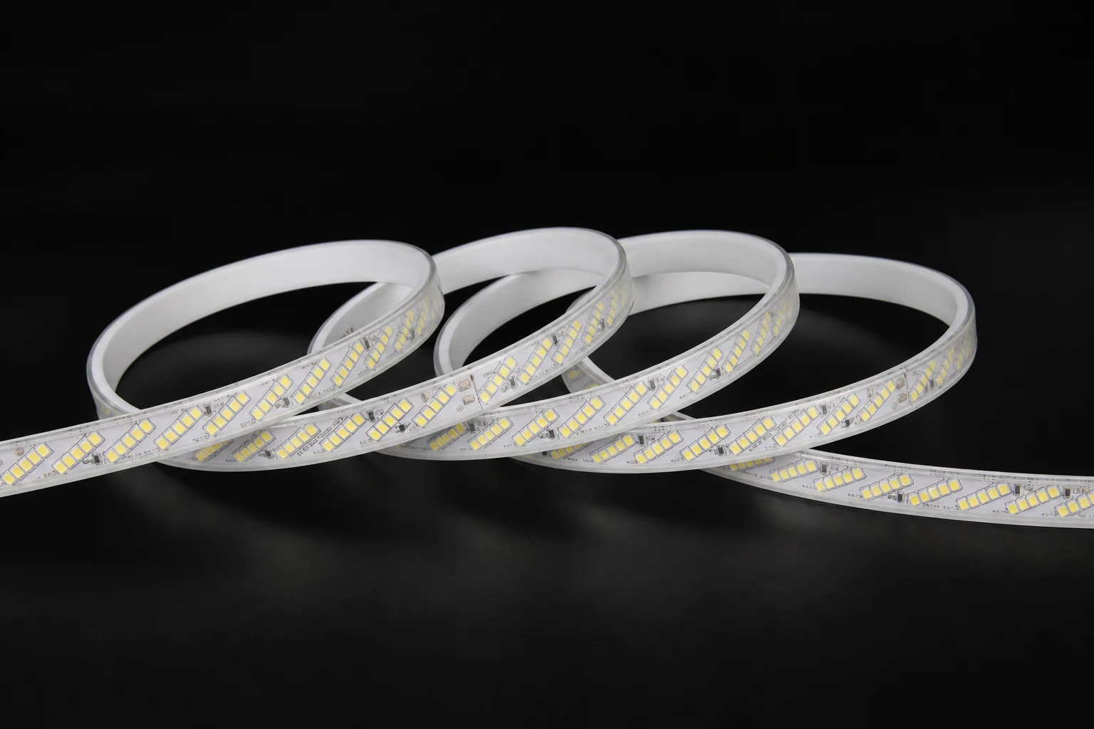 220V 13.5mm LED strip arranged in loops